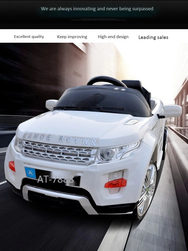 Children's Electric Vehicle Four Wheel Remote Control Car Can Be Used In 1-5 Years Old Dual Drive Rechargeable Toy