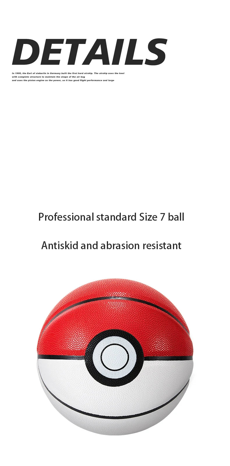 Basketball Official Size 7 pokemon