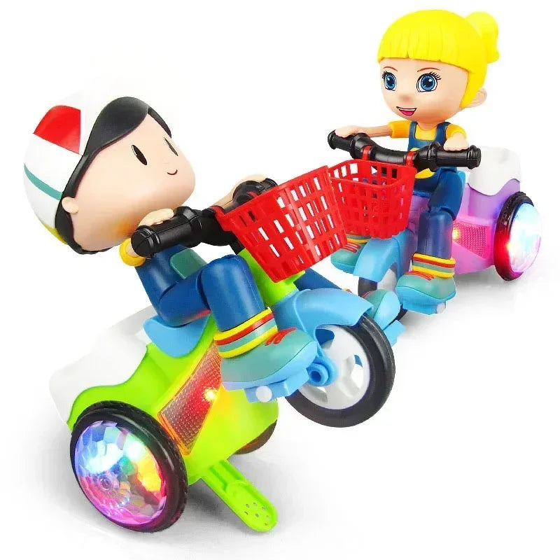 Tricycle Toy with 360 Rotation