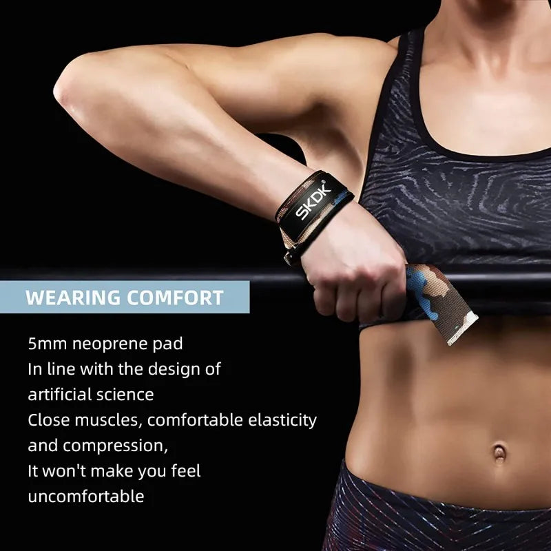 2Pcs Weightlifting Wrist Straps