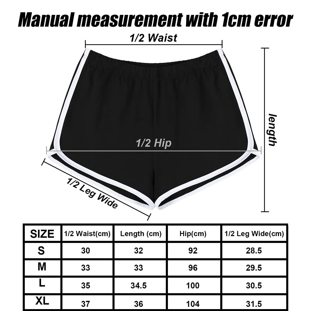 Women's Cotton Elastic Shorts