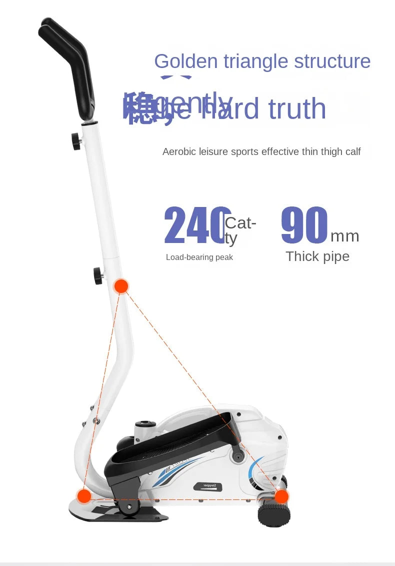 OVOZI Elliptical Machine Home Fitness Equipment Indoor Silent Mini Step Machine Running Mountaineering Spacewalk Steppers