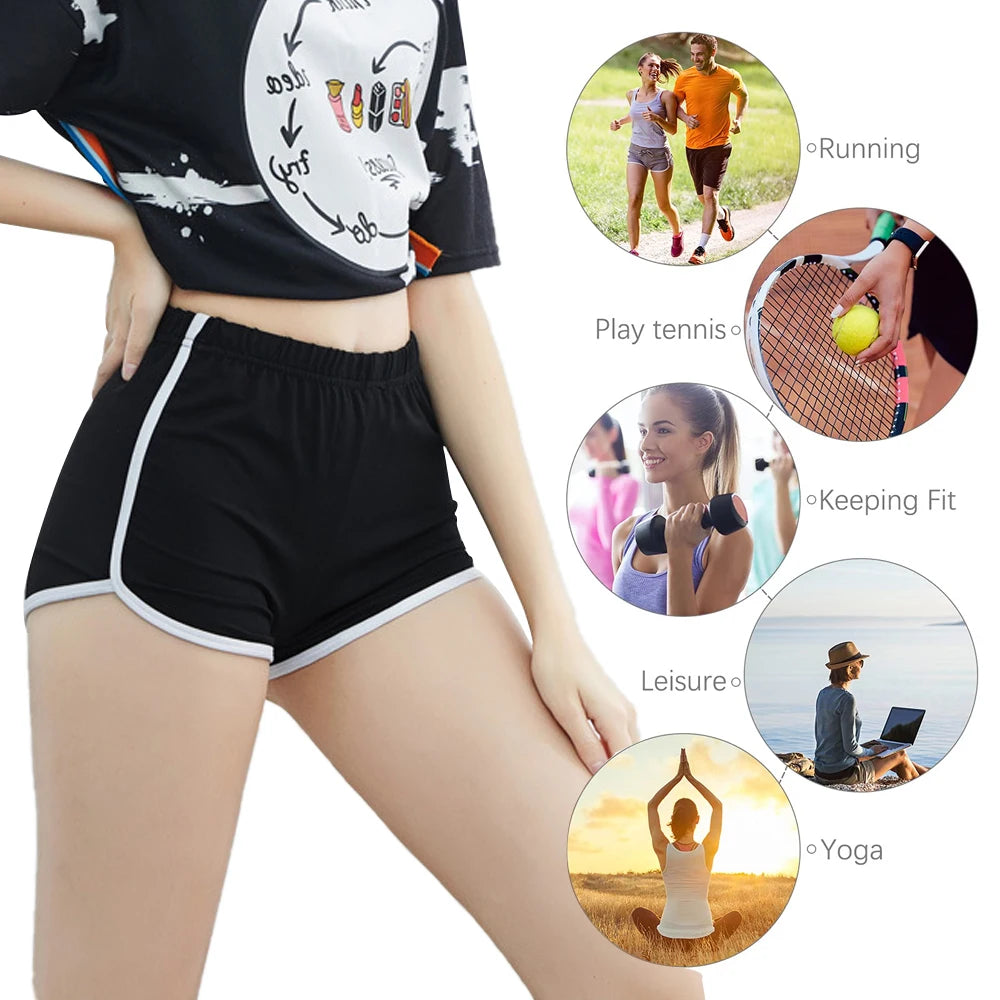 Women's Cotton Elastic Shorts