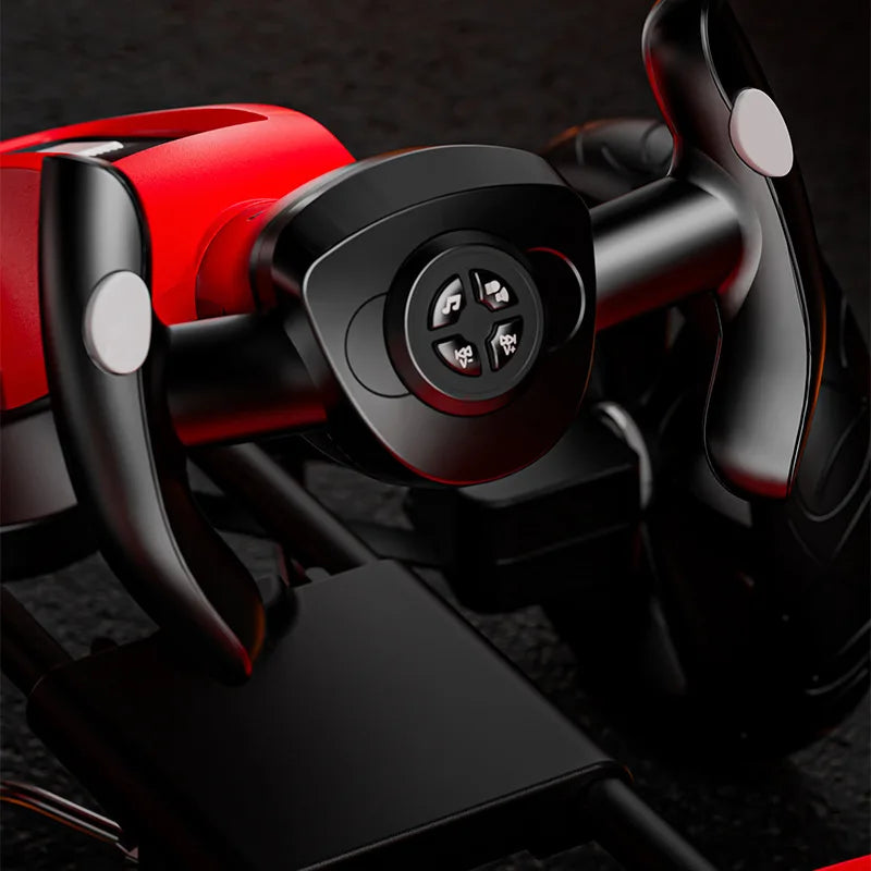 With Led Light And Music Kids Electric Kart, Four-wheel Can Ride On Remote-controlled Toy Car for Ages 1-3 To 6
