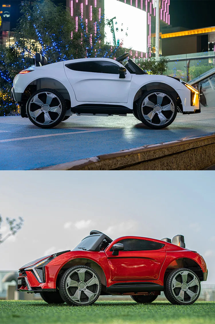 Children's Electric Vehicle Ride On Four Wheeled Remote Control Sports Baby Rocking Toy Car