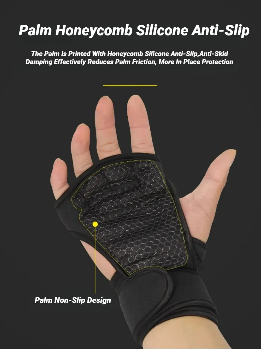 1Pair Training Sport Gloves