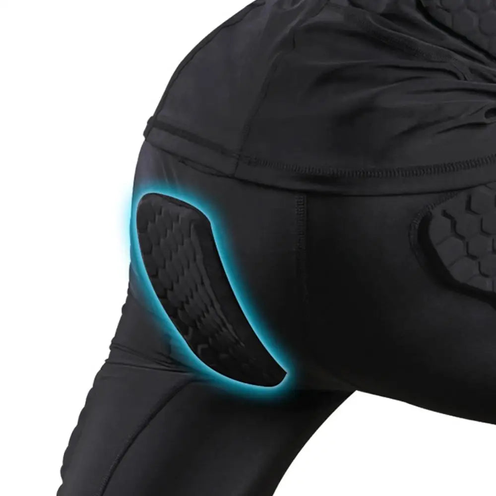 Mens padded compression shorts