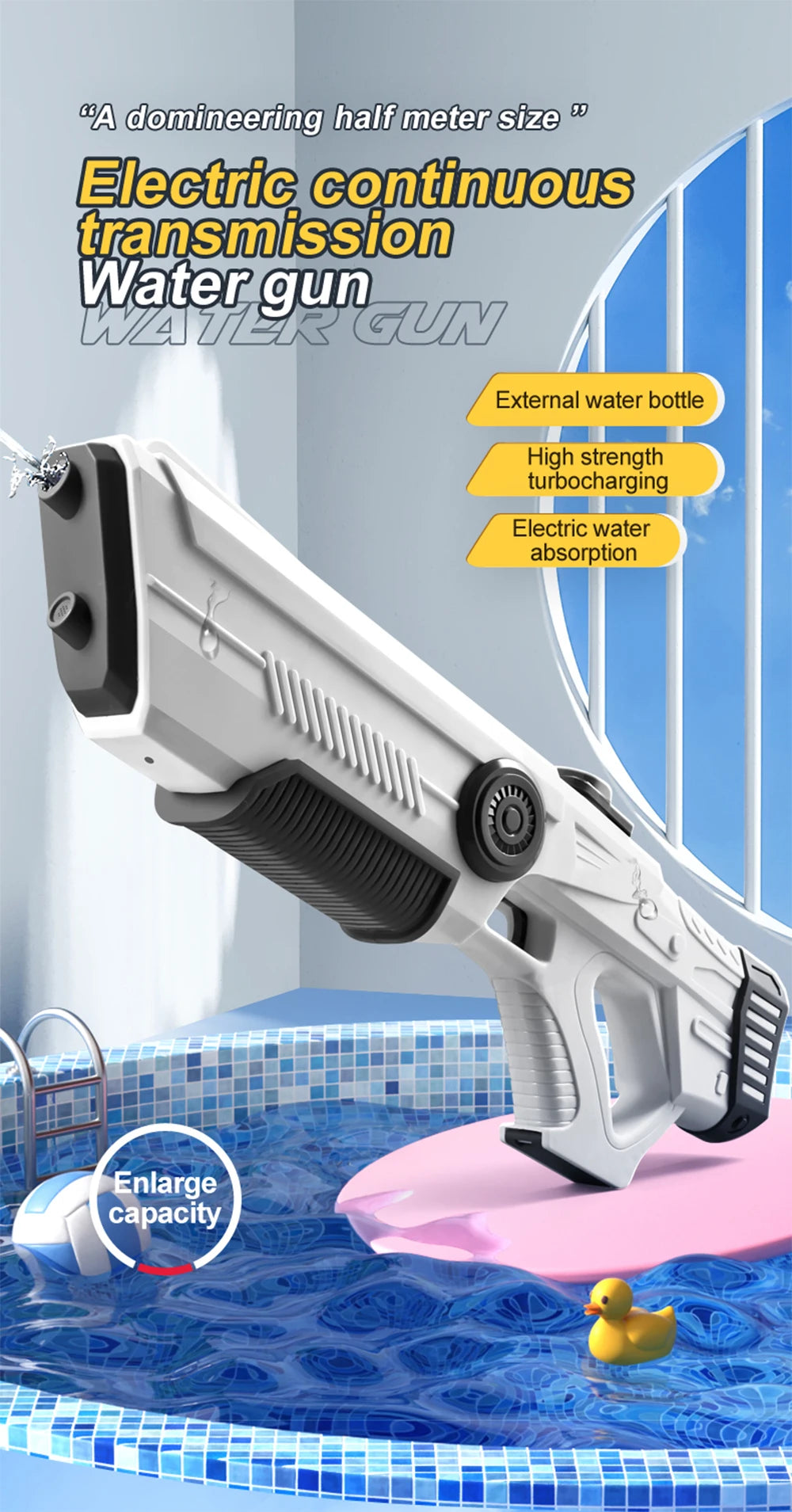 Electric Water Storage Gun