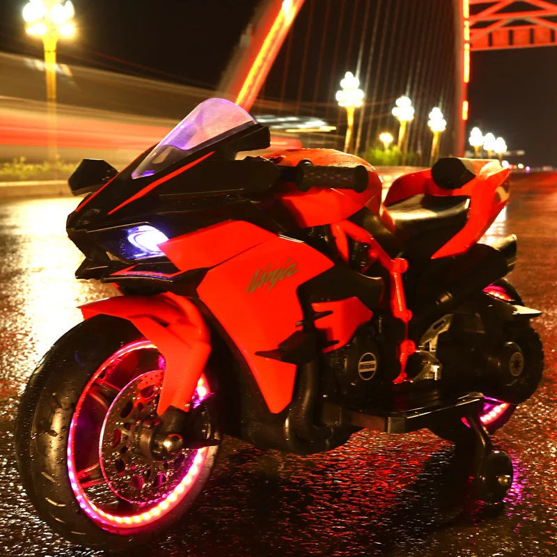 Electric Motorcycle For 3-9 Years Kids