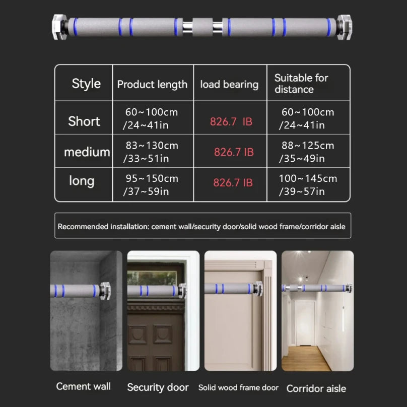 Pull Up Equipment Adjustable Home