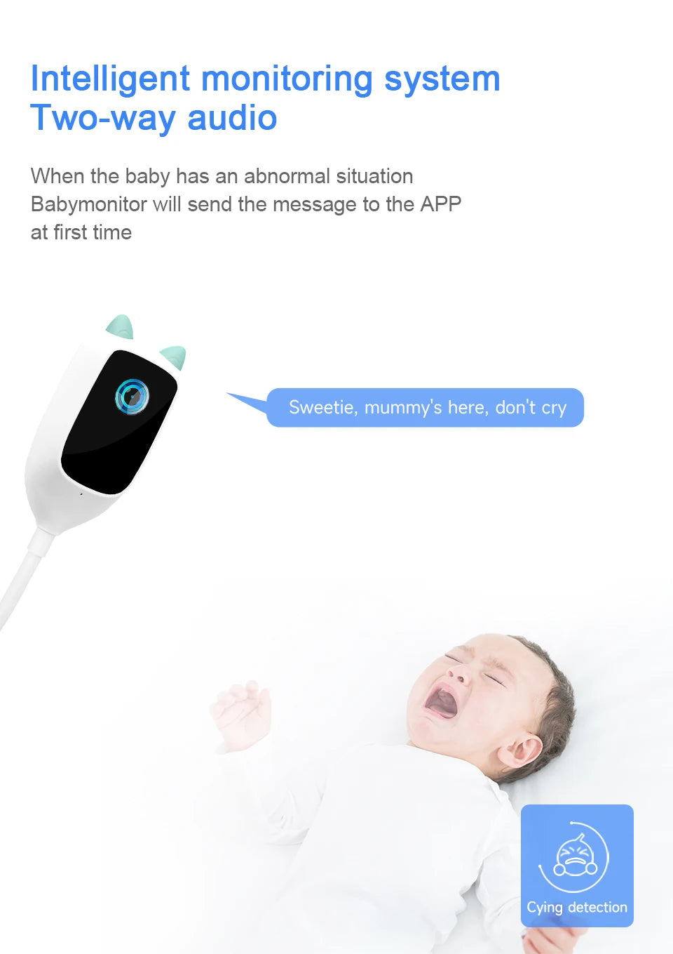 crying detection baby monitor