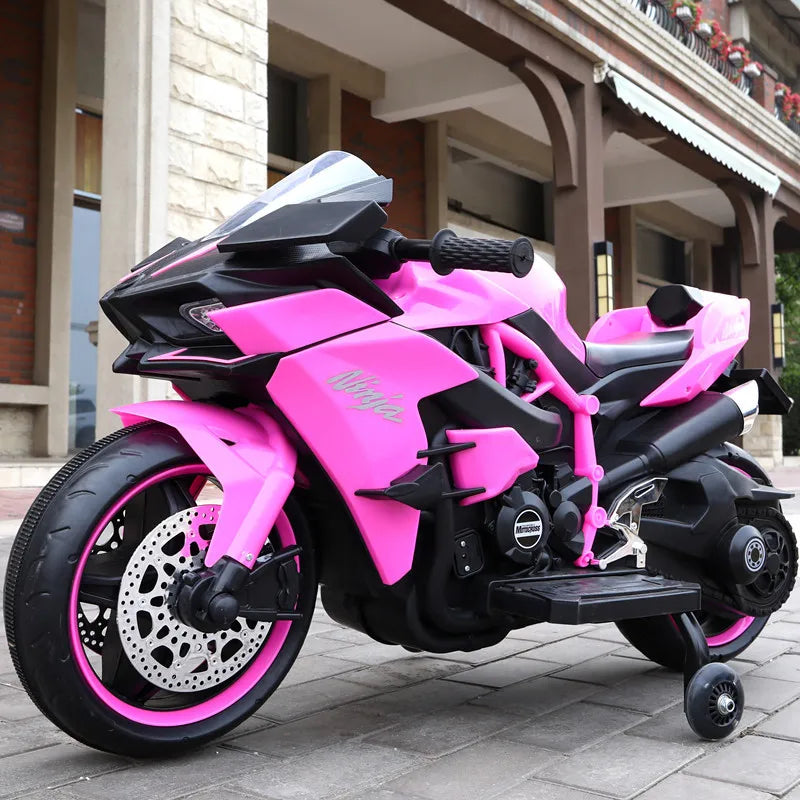 Electric Motorcycle For 3-9 Years Kids