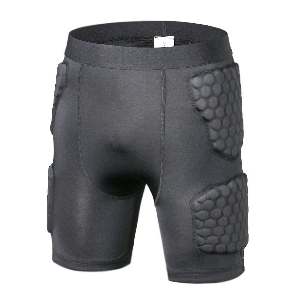 Mens padded compression shorts