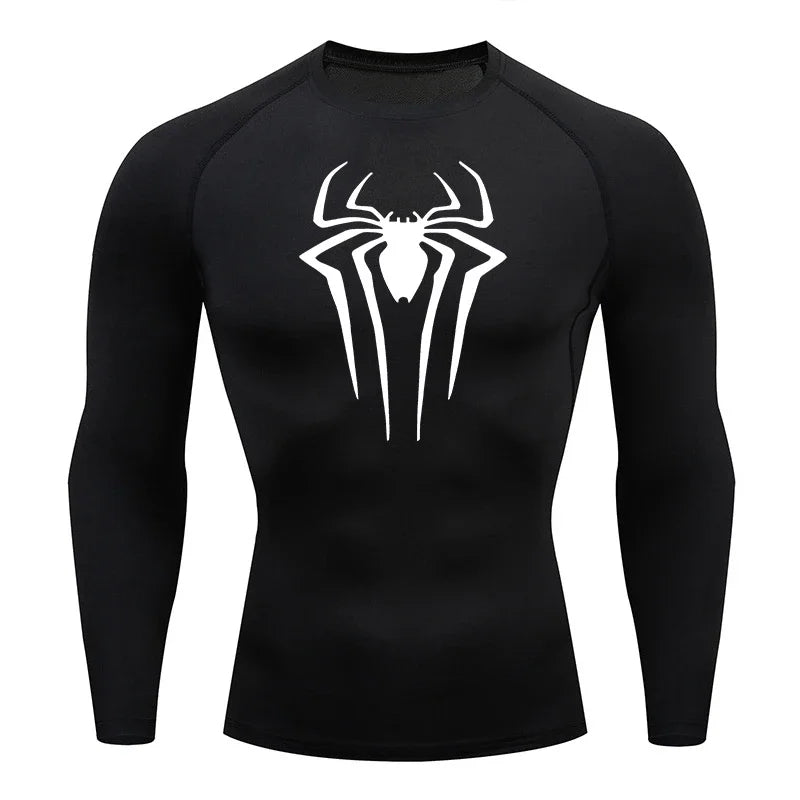 Spider Print Long Sleeve