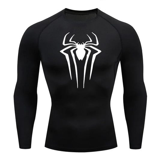 Spider Print Long Sleeve