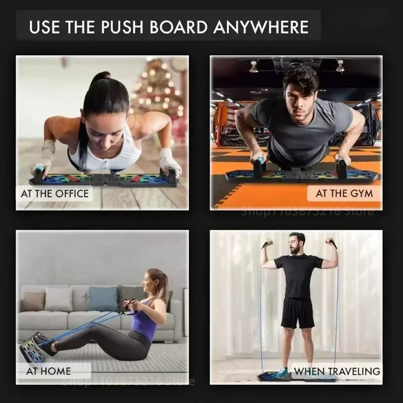 Multifunction push-up board