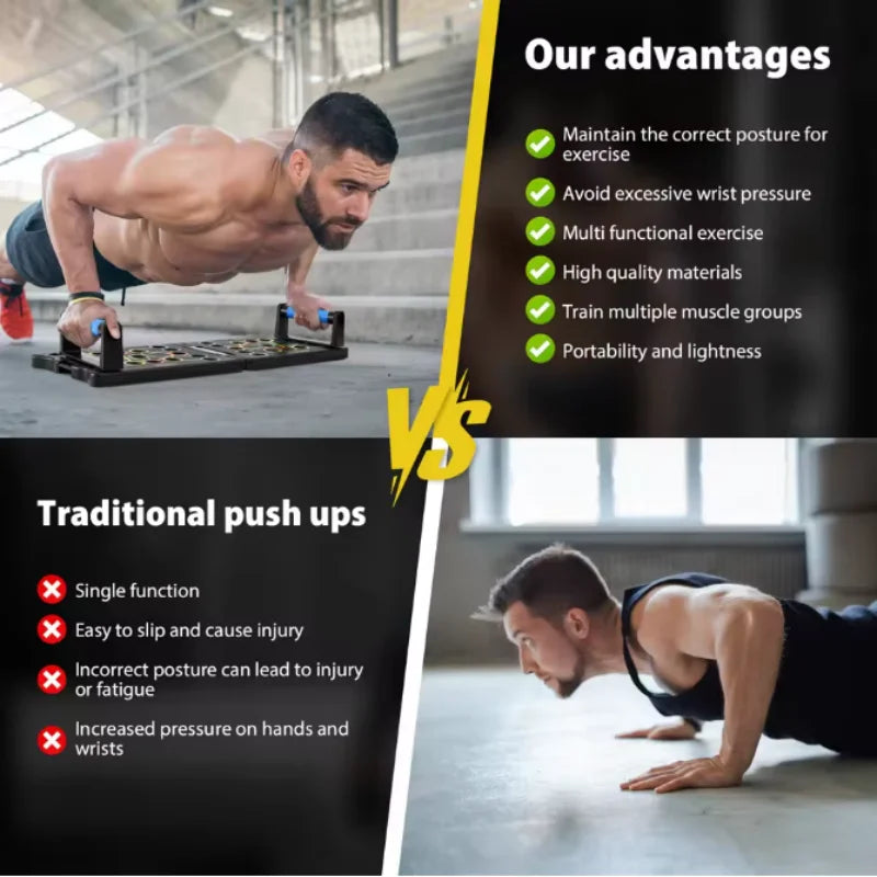 Multifunction push-up board