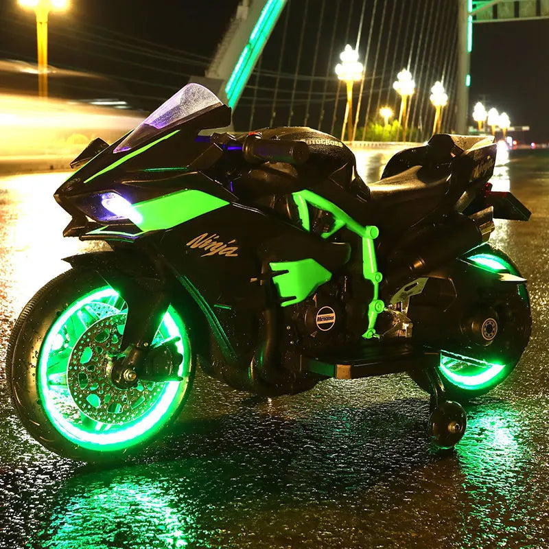 Electric Motorcycle For 3-9 Years Kids