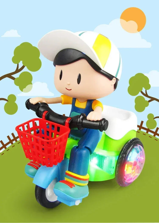 Tricycle Toy with 360 Rotation