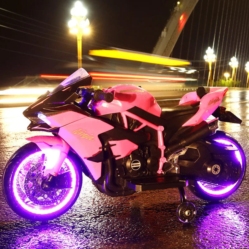 Electric Motorcycle For 3-9 Years Kids