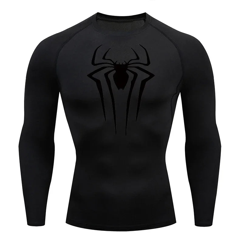Spider Print Long Sleeve
