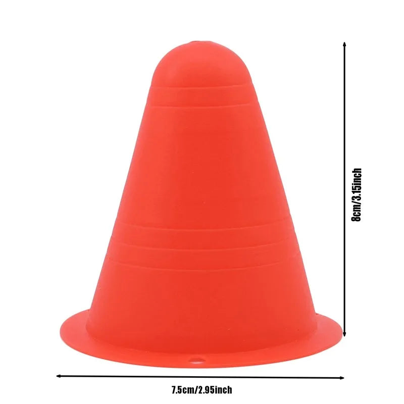 10Pcs/Set Skate Marker Training Road Cones