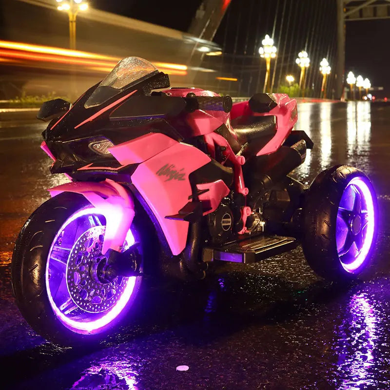 Electric Motorcycle For 3-9 Years Kids