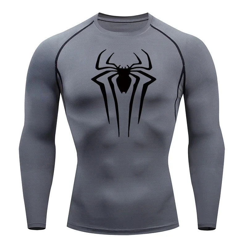 Spider Print Long Sleeve