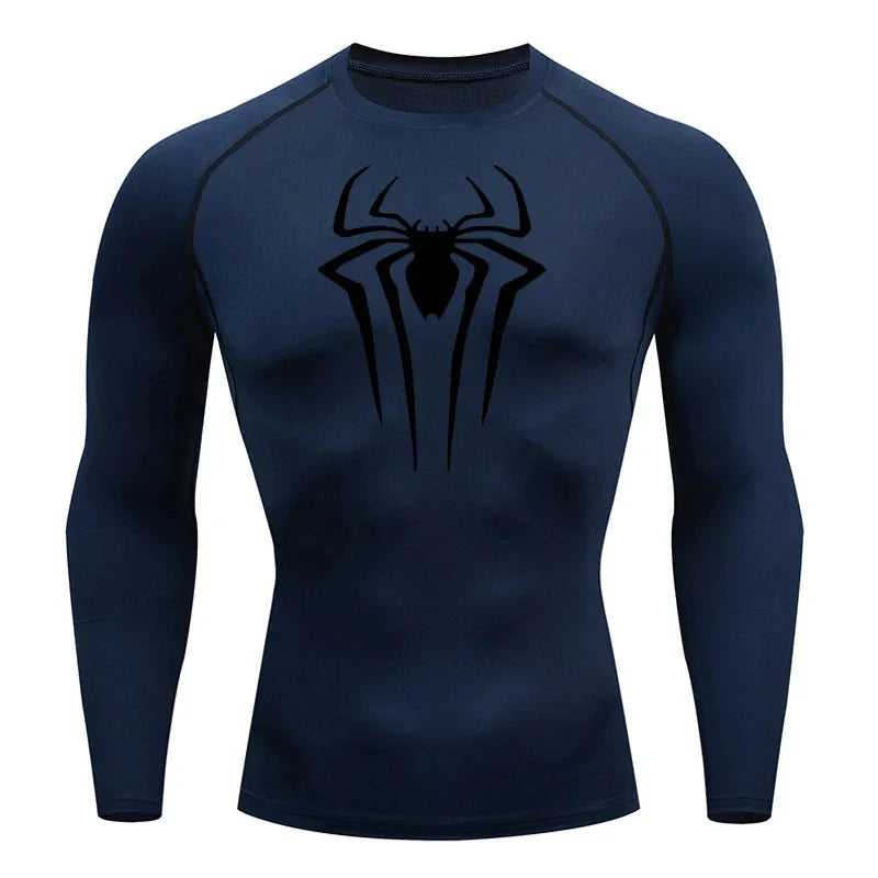 Spider Print Long Sleeve