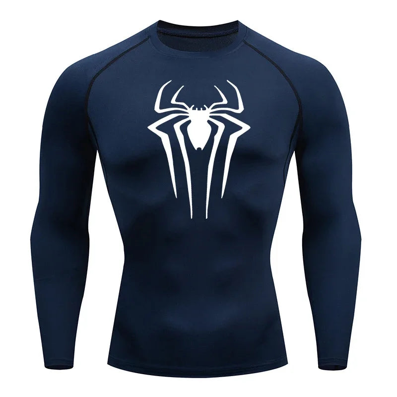 Spider Print Long Sleeve