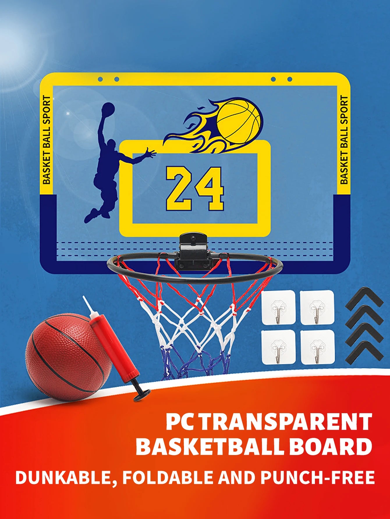 basketball stand kids