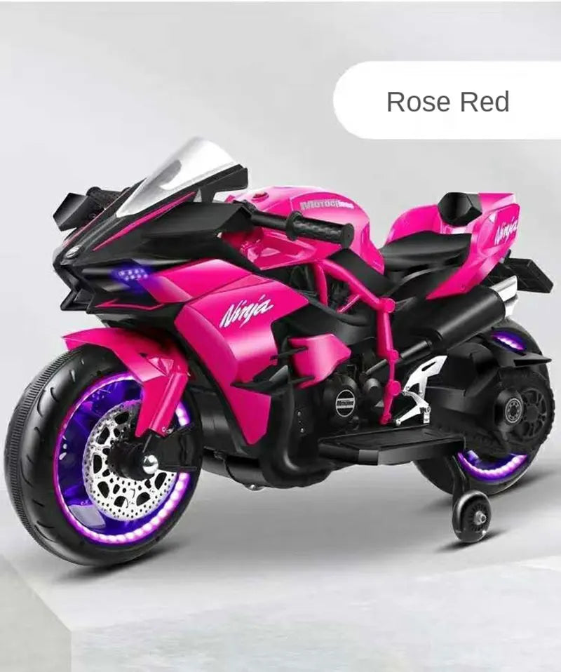 Electric Motorcycle For 3-9 Years Kids