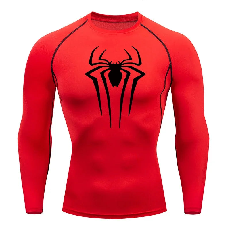 Spider Print Long Sleeve