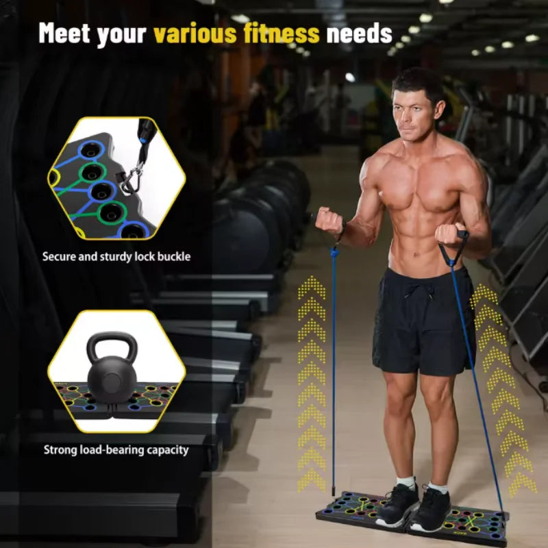 Multifunction push-up board