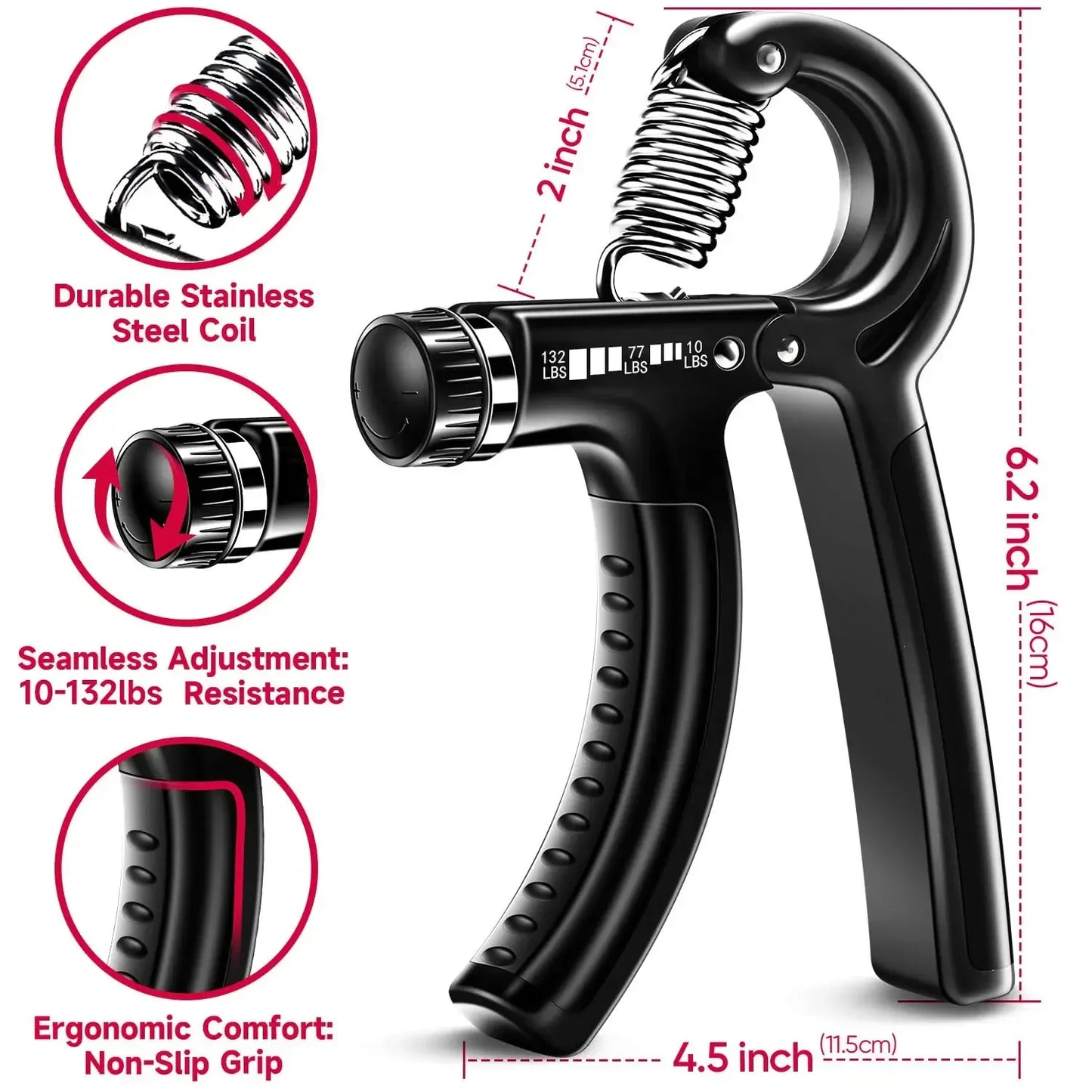 5-60Kg Adjustable Grip