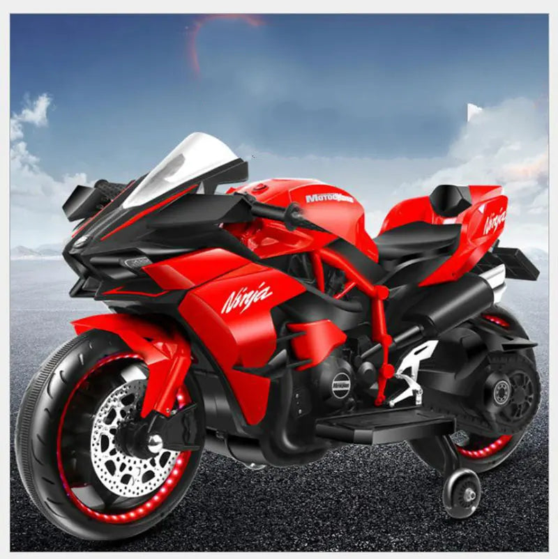 Electric Motorcycle For 3-9 Years Kids