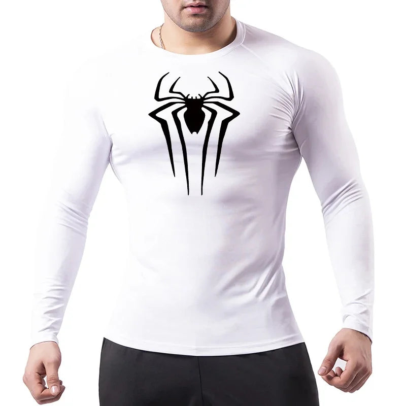 Spider Print Long Sleeve