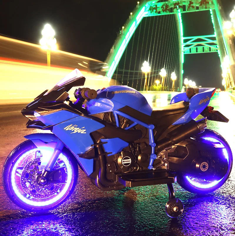Electric Motorcycle For 3-9 Years Kids