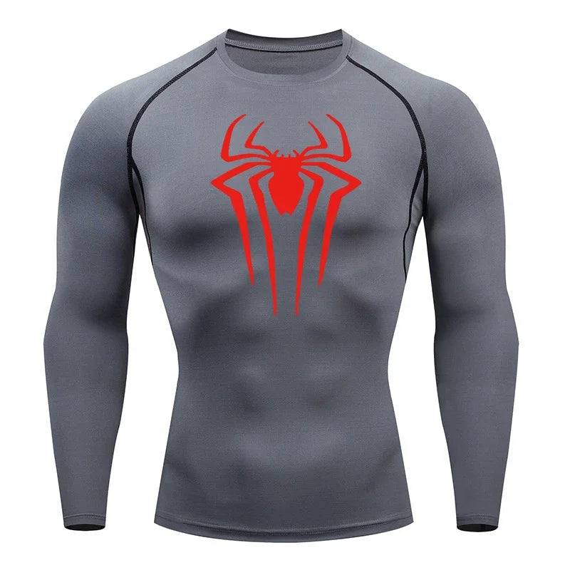 Spider Print Long Sleeve