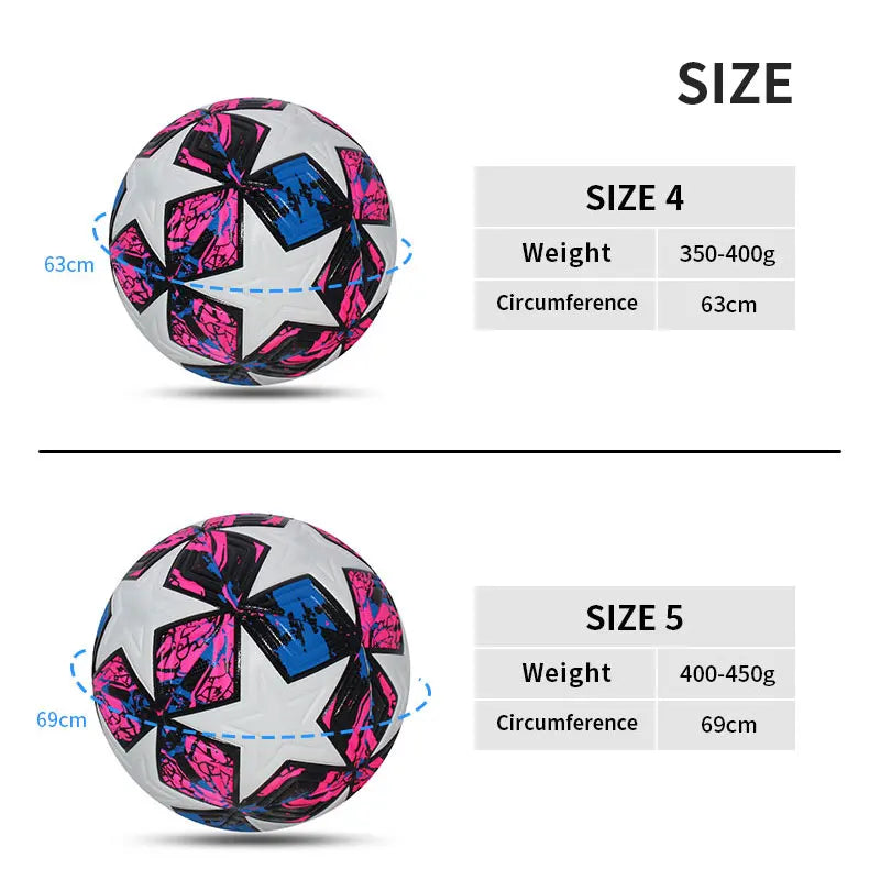Soccer Ball Professional Size 5 Size 4