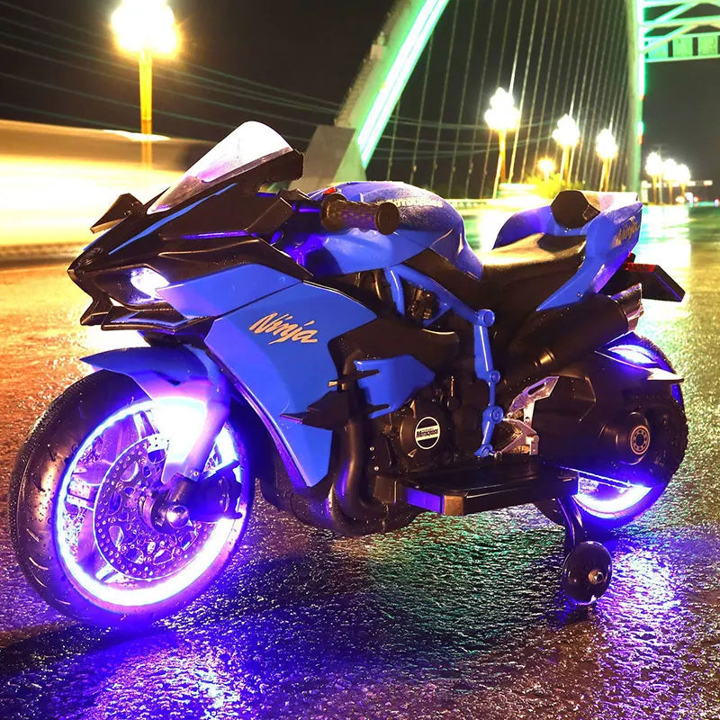 Electric Motorcycle For 3-9 Years Kids