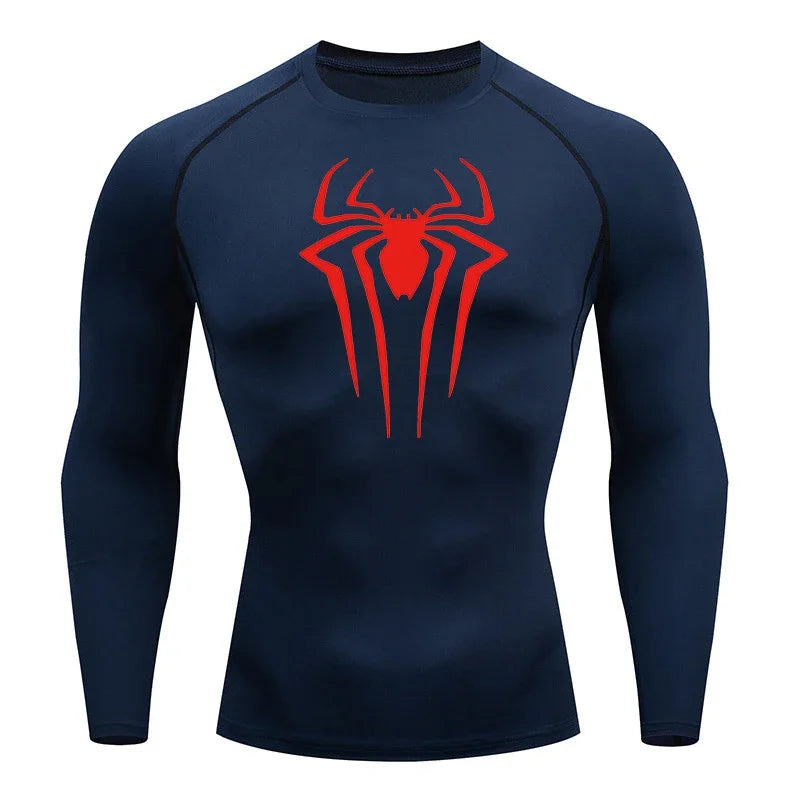 Spider Print Long Sleeve