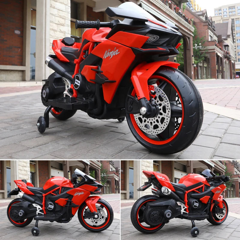 Electric Motorcycle For 3-9 Years Kids